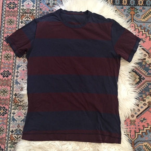 lululemon athletica Other - Lululemon Striped Basic Tee T-shirt Large